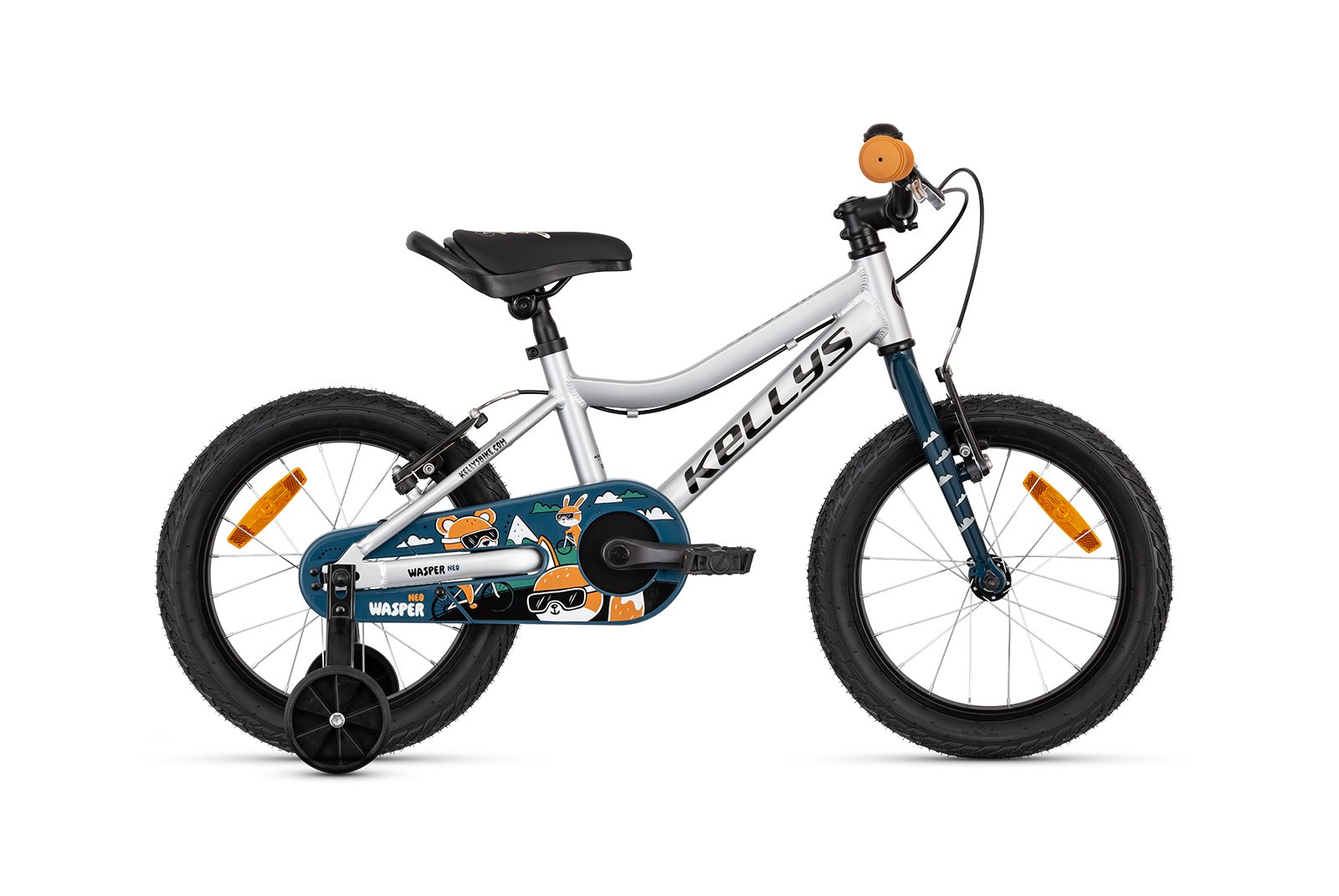 Rower dziecięcy WASPER NEO SILVER 16″