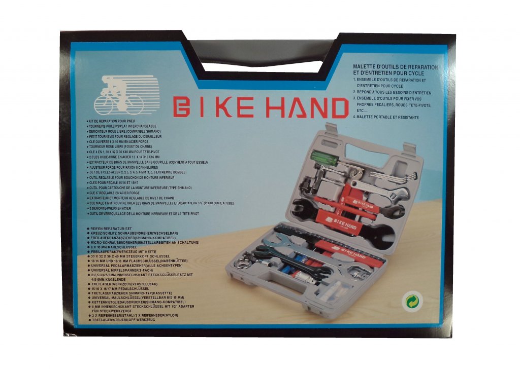 Zestaw narzędzi rowerowych BIKE HAND YC735A