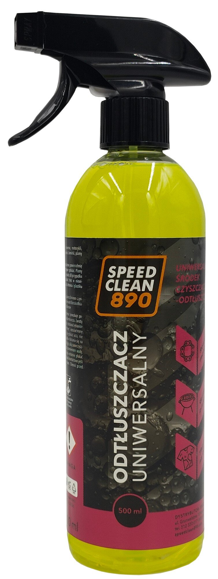 Płyn do czyszczenia i odtłuszczania Speedclean 890