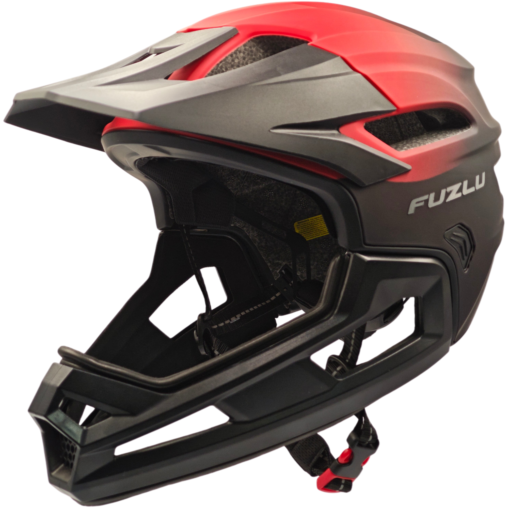 Kask rowerowy full face FUZLU BRAIN BUCKET