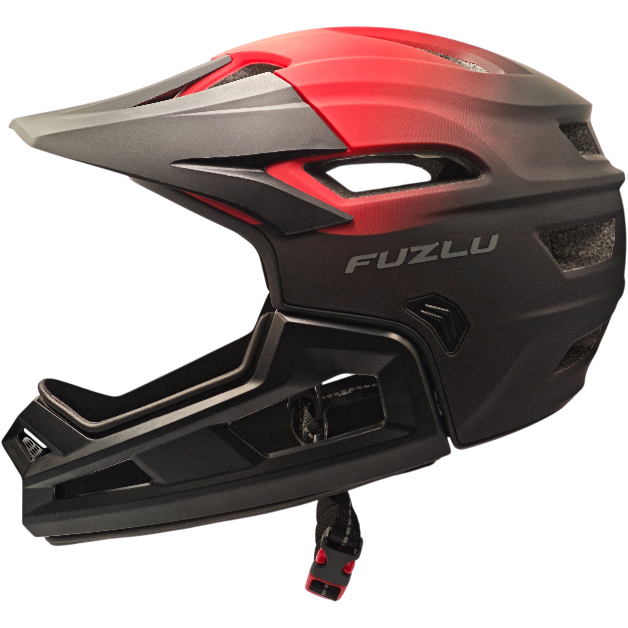 Kask rowerowy full face FUZLU BRAIN BUCKET