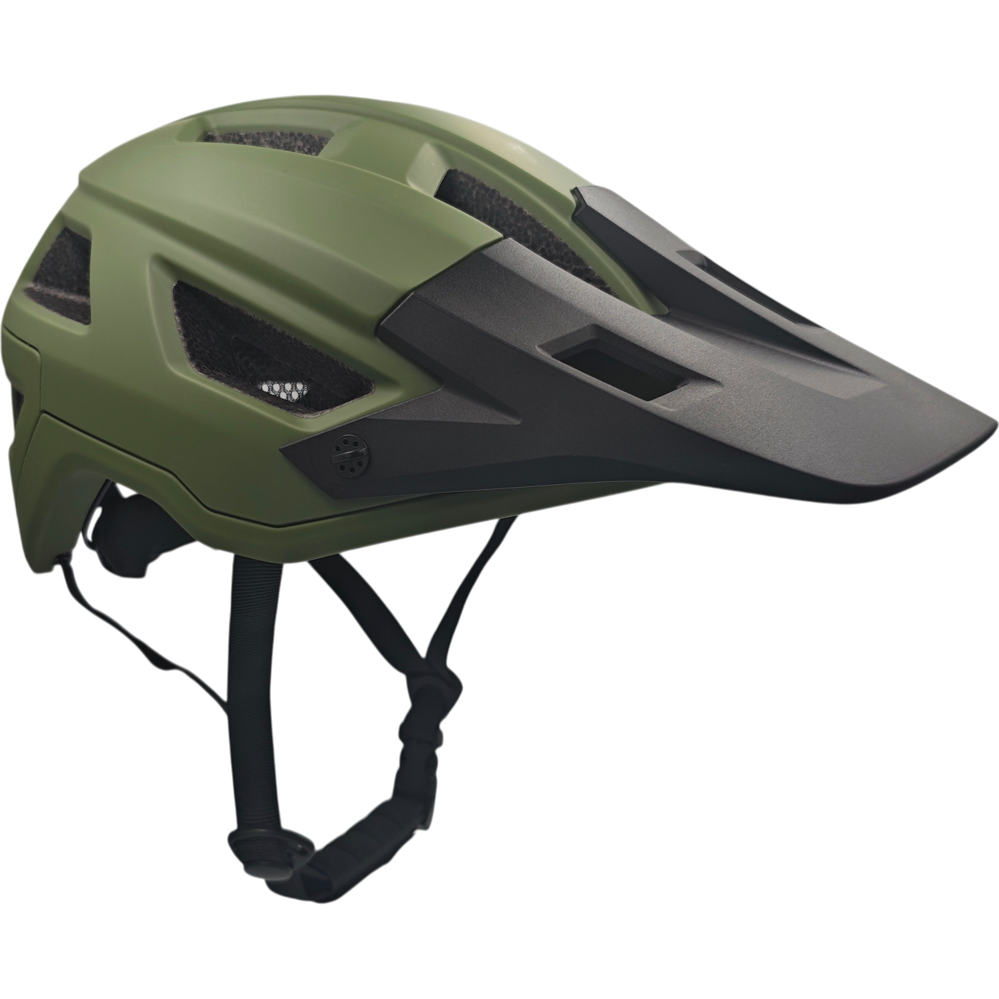 Kask rowerowy FUZLU Overtake Matte Green