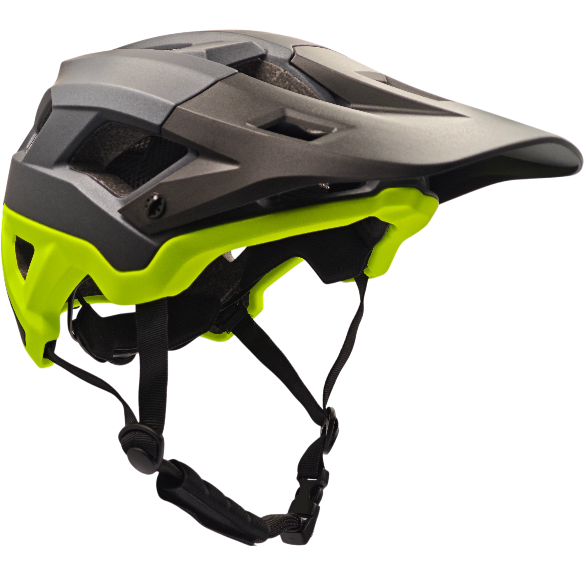 Kask rowerowy FUZLU Attack ZL-B050 Matte Graphite/yellow