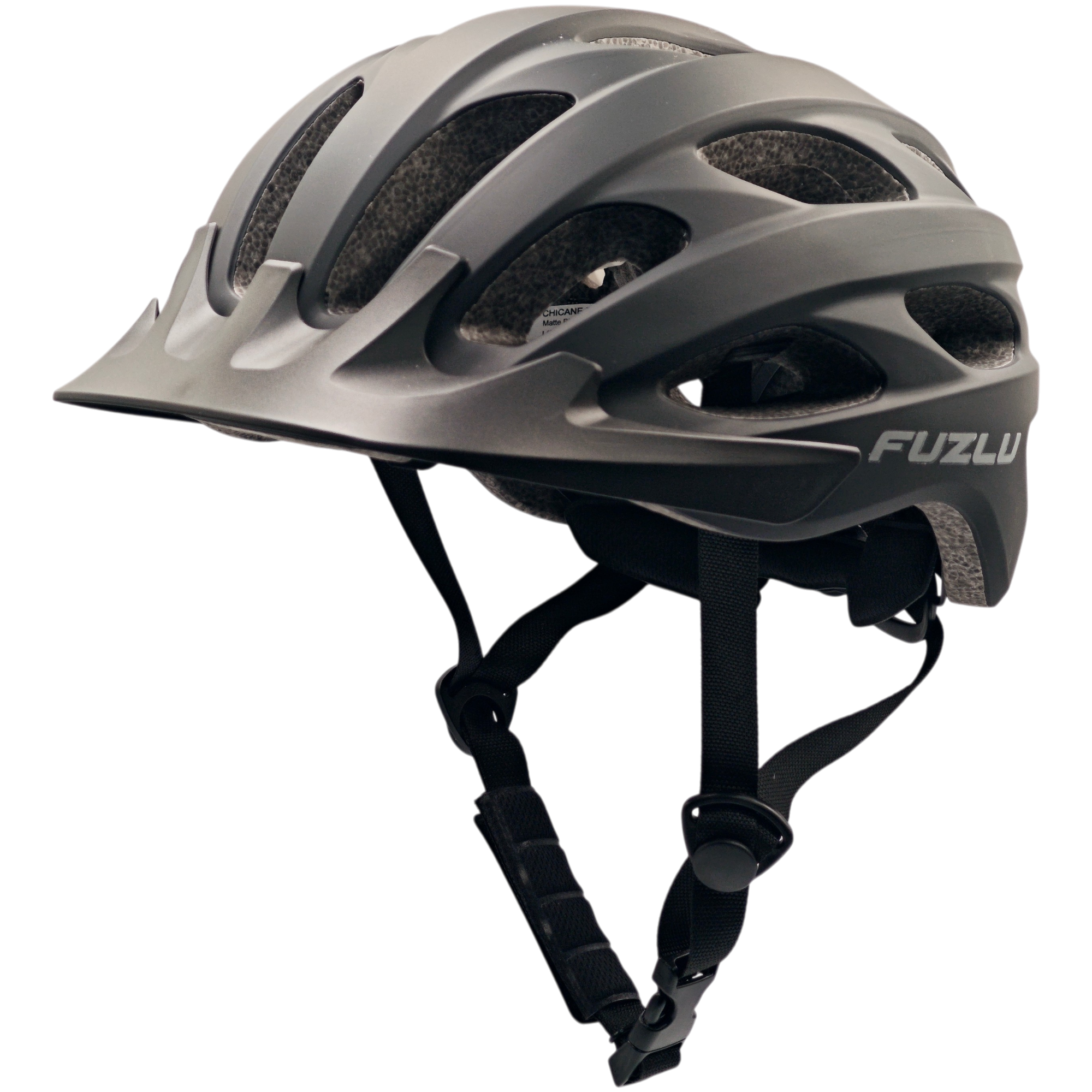 Kask rowerowy FUZLU Chicane ZL-B016 Matte Black