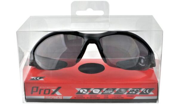 Okulary PROX RAY BIKE 31 czarny mat wymienne soczewki